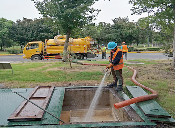 延津化油池清理