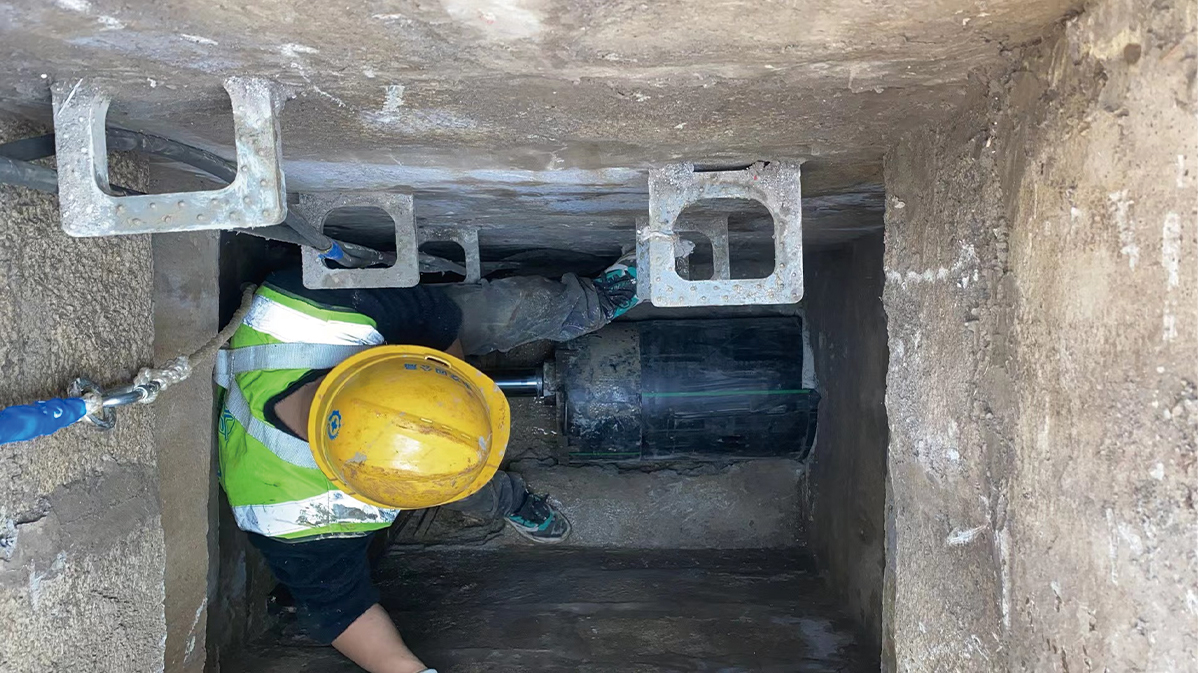 延津HDPE短管内衬法